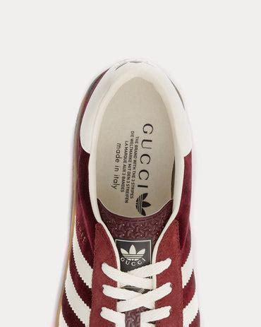 adidas x gazelle burgundy velvet.